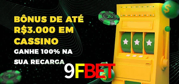 9Fbet melhor bônus de depósito