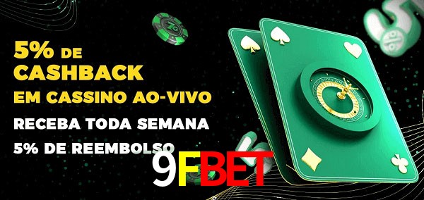 Promoções do cassino ao Vivo 9Fbet